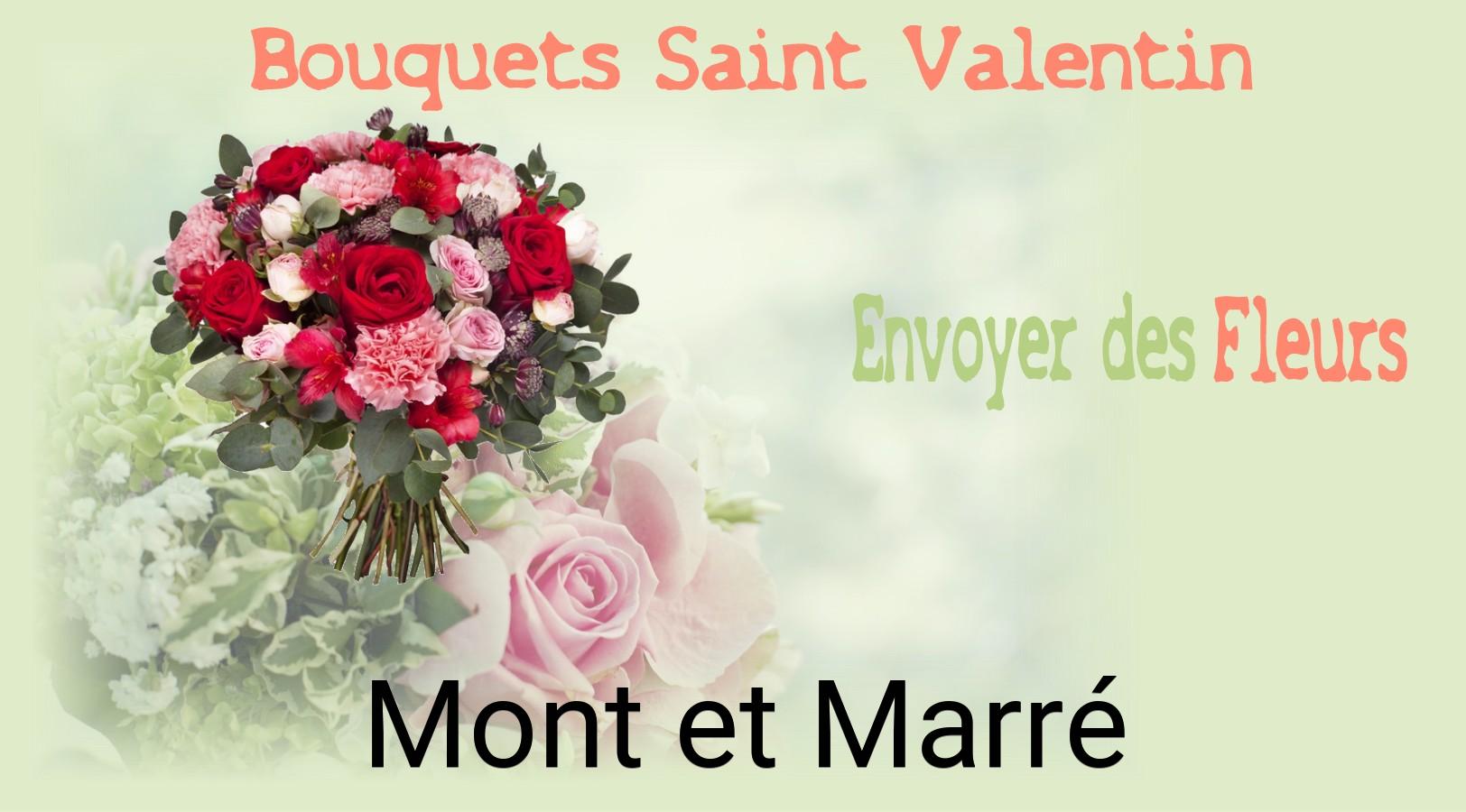 Roses de Saint-Valentin livrées à Mont-et-Marré